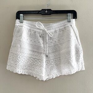 Club Monaco White Lace Women's Shorts